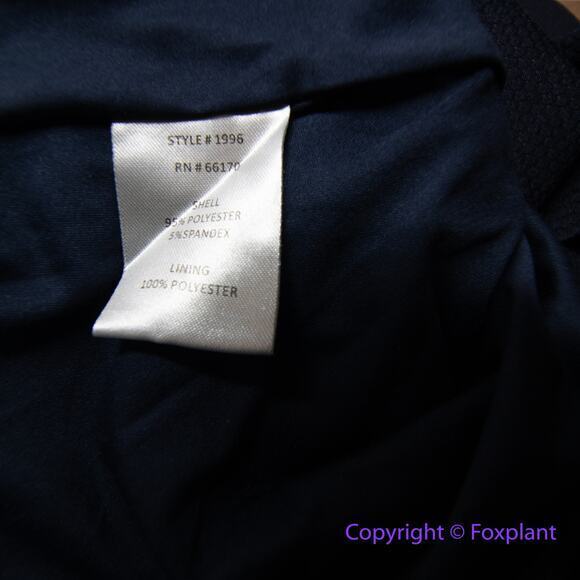 Anthropologie Hutch Pleat Fit & Flare long sleeves‎ Dress Navy Blue, size L - Picture 15 of 16